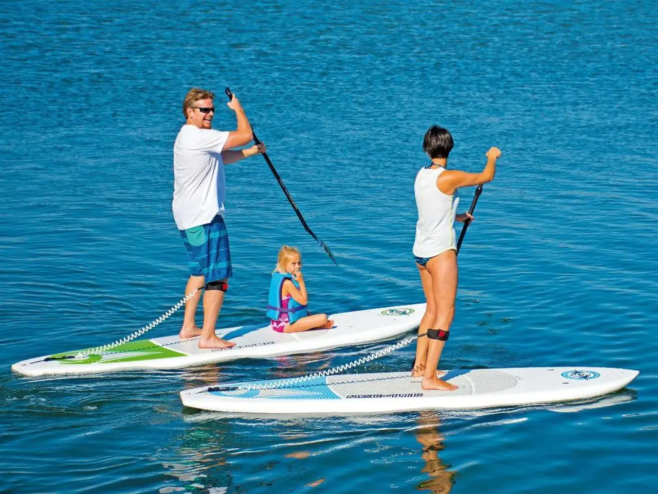 Stand-up paddleboard relaxation near a private beach in Nha Trang Stand-up paddleboard relaxation near a private beach in Nha Trang